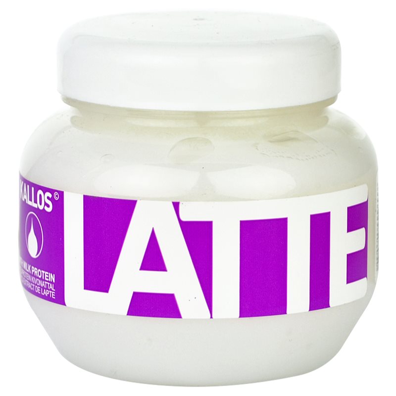 Kallos Latte Mask For Damaged, Chemically-treated Hair 275 Ml