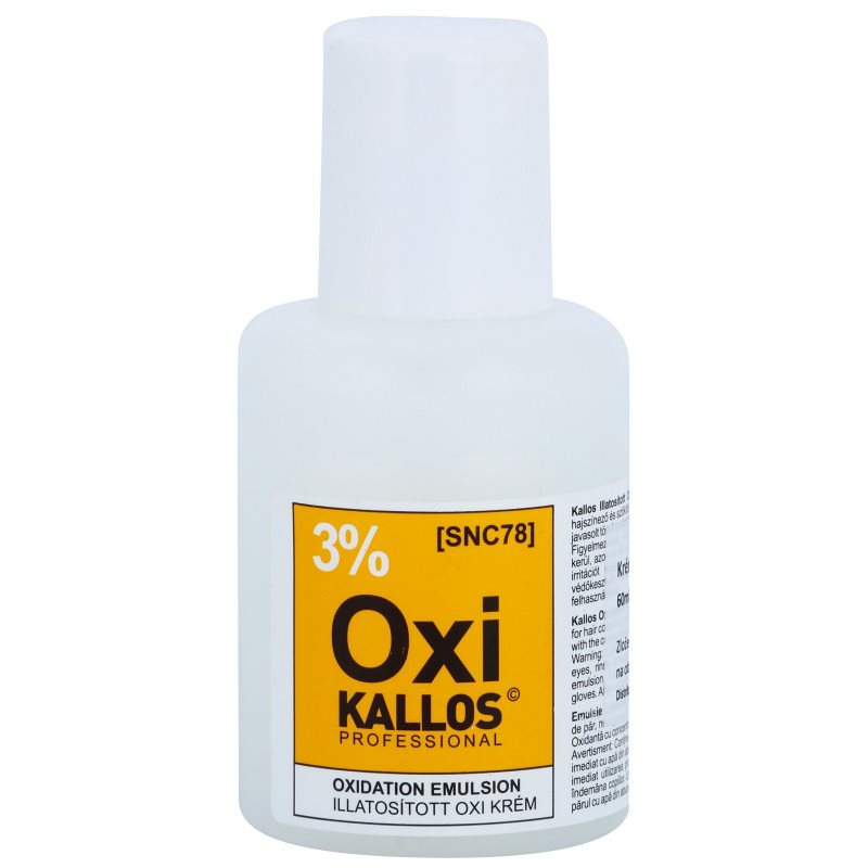 Kallos Oxi peroxid krém 3% professzionális használatra 60 ml