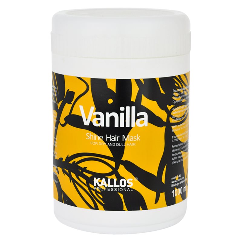 Kallos Vanilla maska pro suché vlasy 1000 ml