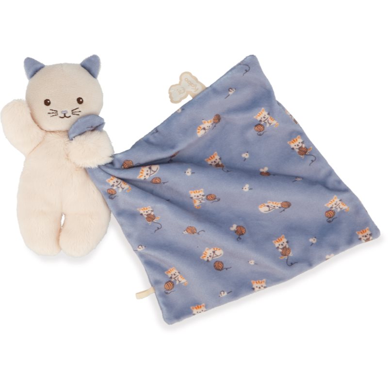 Kaloo Carre Douceur stuffed toy Violet Cat 1 pc