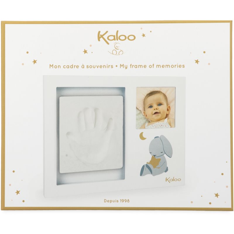 Kaloo Home Memories Frame set za odtis dojenčkovih dlani in stopal 1 kos