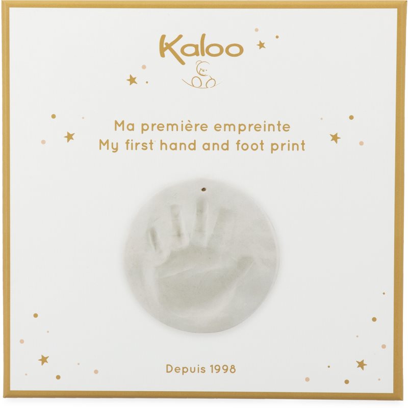 Kaloo Home Ornament Print Kit set za odtis dojenčkovih dlani in stopal 1 kos