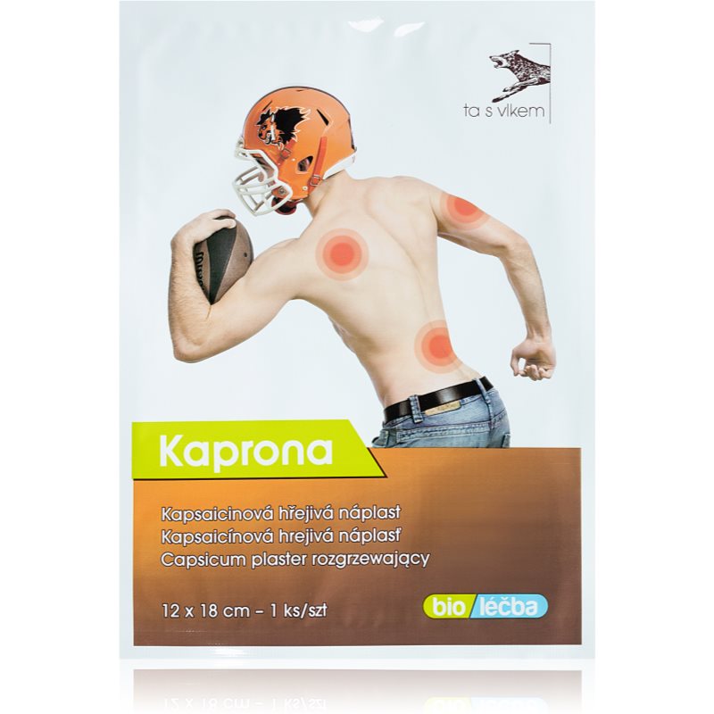KAPRONA Capsaicin Patch Warming зігрівальний пластир 1 кс