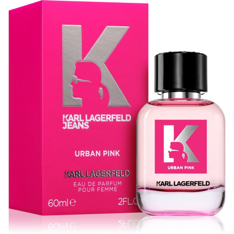 Karl Lagerfeld Jeans Urban Pink Eau de Parfum für Damen 60 St.