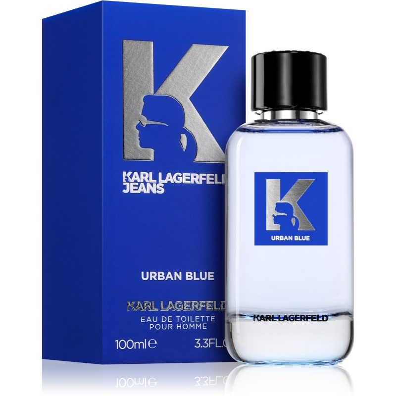 Karl Lagerfeld Jeans Urban Blue Eau de Toilette für Herren 100 ml