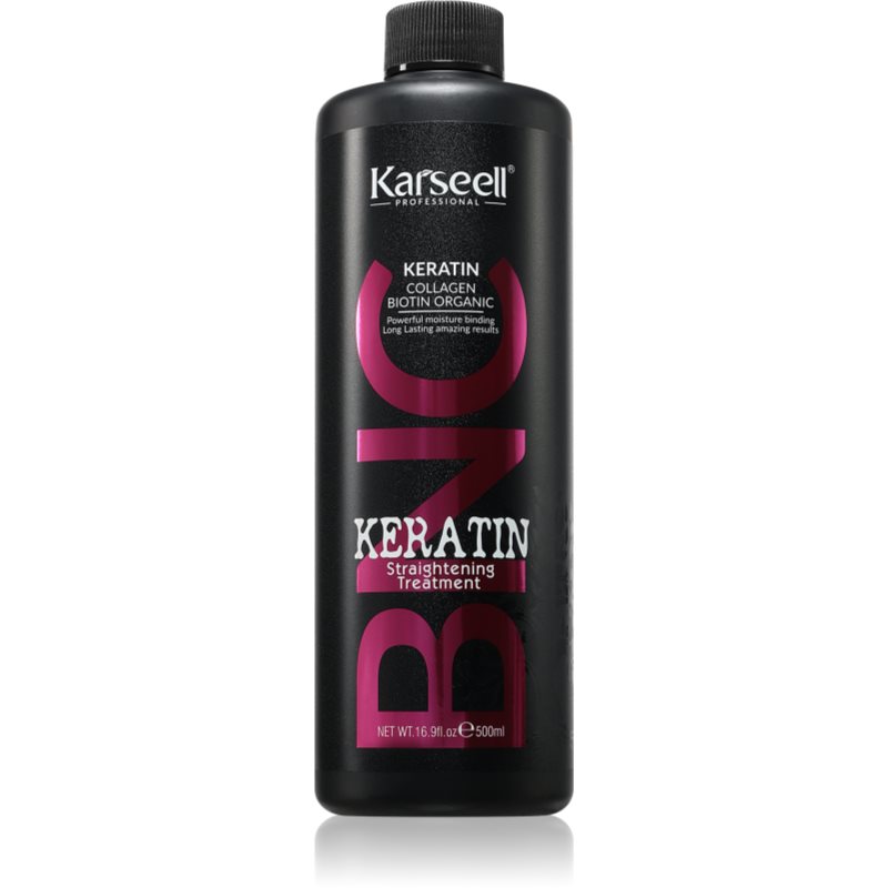 Karseell Collagen Keratin Straightening Treatment vyrovnávač struktury na vlasy 500 ml