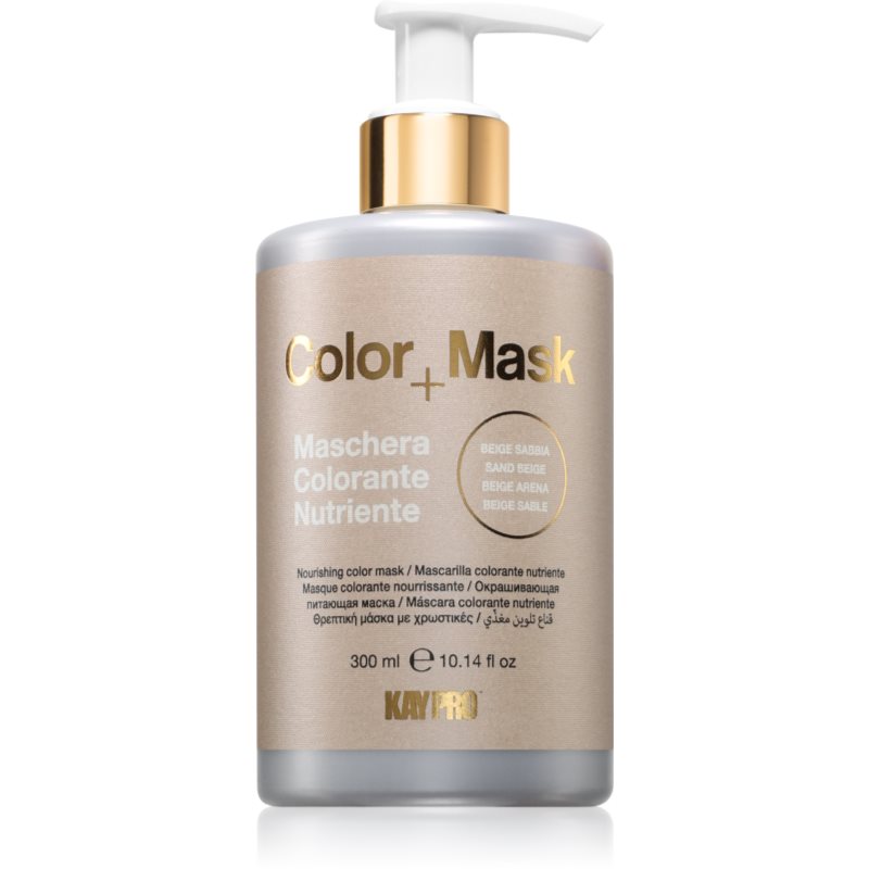 Kaypro Color Mask Nourishing Color Mask farbiaca maska odtieň Beige 300 ml