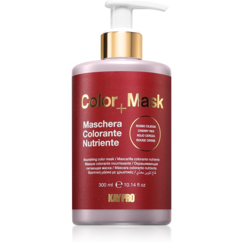 Kaypro Color Mask Nourishing Color Mask farbiaca maska odtieň Cherry Red 300 ml