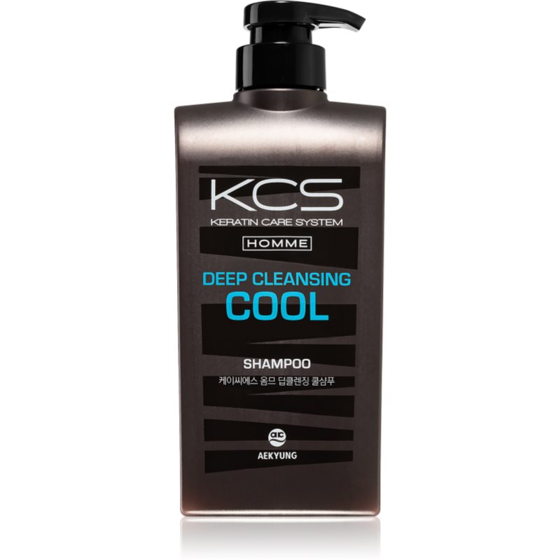 KCS Homme Deep Cleansing osvěžující šampon 550 ml
