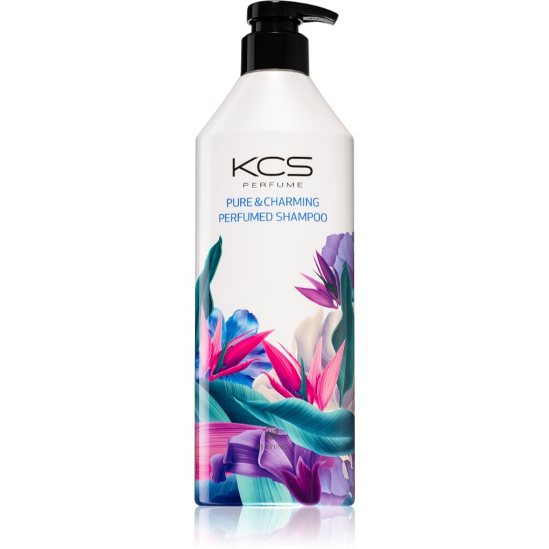 KCS Pure & Charming Perfumed Shampoo jemný aromatický šampón pre rozžiarenie unavených vlasov 600 ml