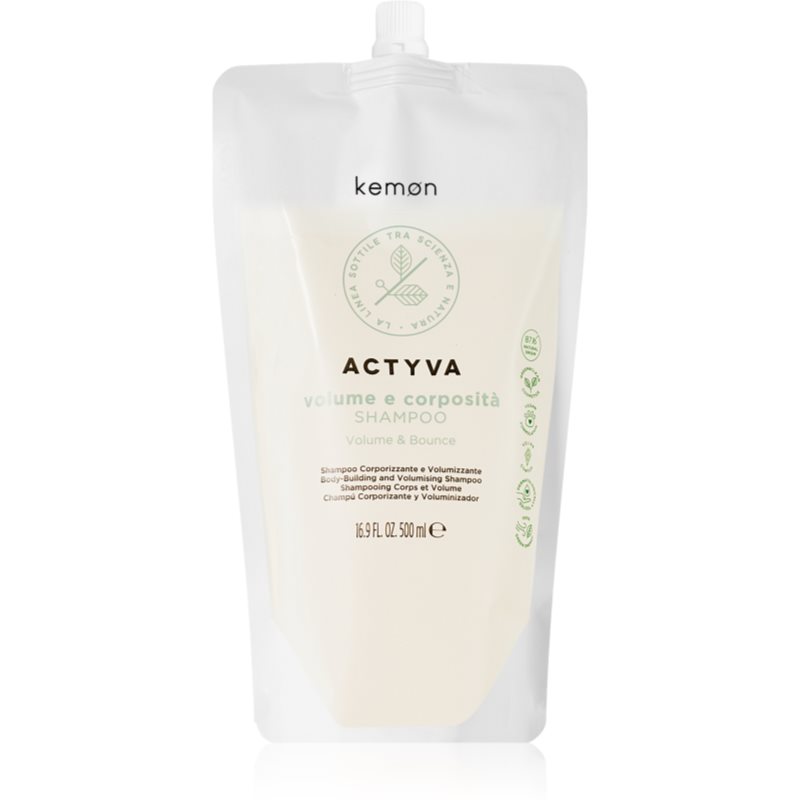 Kemon Actyva Volume e Corposità shampoing pour donner du volume aux cheveux fins 500 ml female