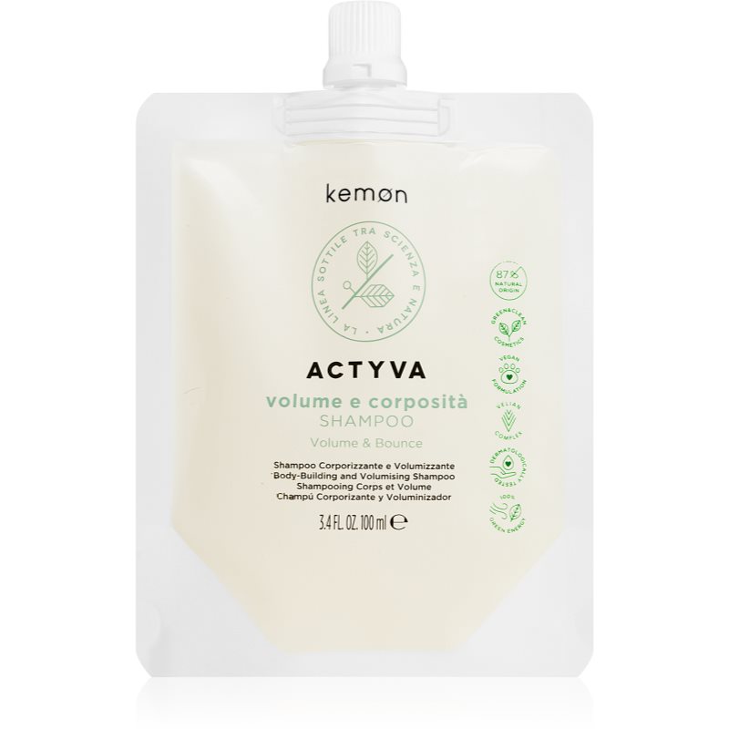 Kemon Actyva Volume e Corposità shampoing pour donner du volume aux cheveux fins 100 ml female