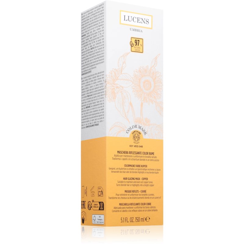 Kemon Group Mask Tonalizante farbiaca maska na vlasy odtieň Copper 150 ml