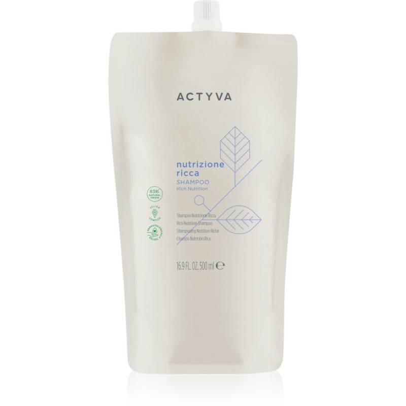 Kemon Actyva Nutrizone Ricca výživný šampón na vlasy 500 ml