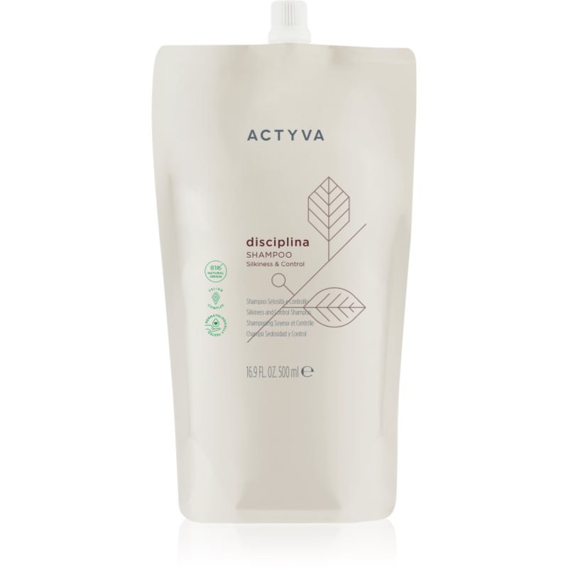 Kemon Actyva Disciplina regenerierendes und feuchtigkeitsspendendes Shampoo für brüchiges Haar ohne Glanz 500 ml