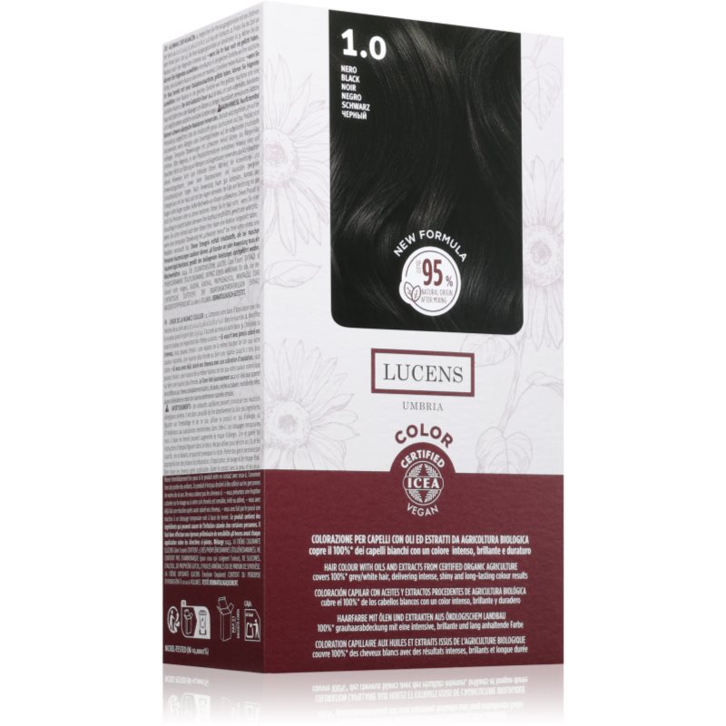 Kemon Group Umbria barva na vlasy odstín 1.0 Nero 50 ml