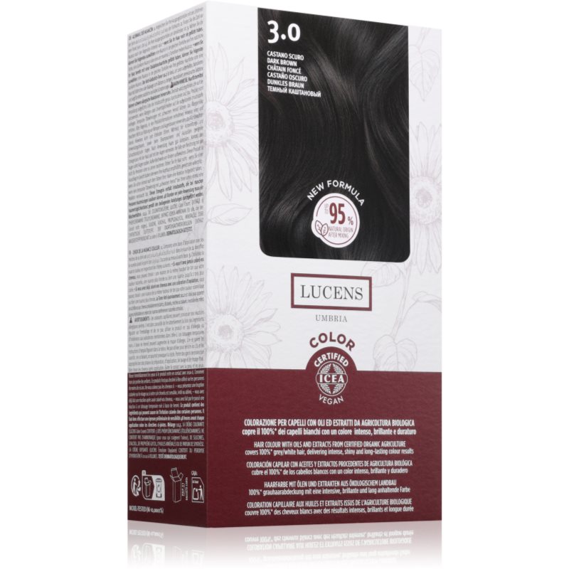Kemon Group Umbria Tinta Per Capelli Colore 3.0 Castano Scuro 50 Ml