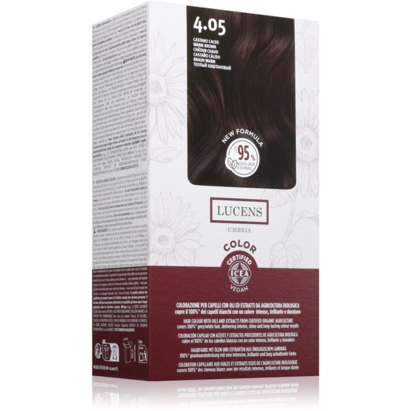 Kemon Group Umbria barva na vlasy odstín 4.05 Castano Caldo 50 ml