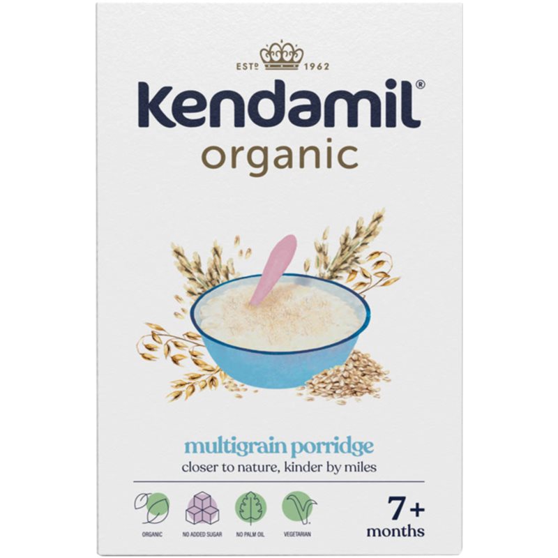 Kendamil Organic Multigrain Porridge nemliečna viaczrnná kaša 150 g