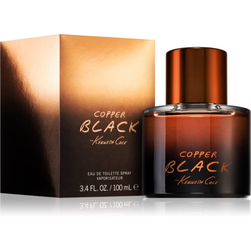 Kenneth Cole Copper Black Eau De Parfum For Men 100 Ml