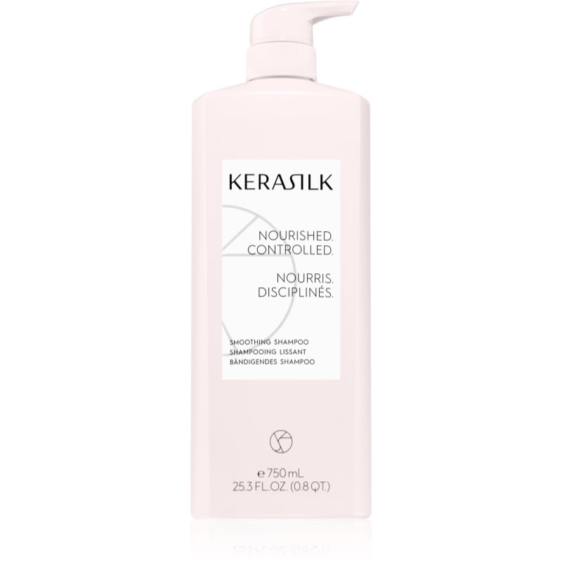 E-shop KERASILK Essentials Smoothing Shampoo šampon pro hrubé a nepoddajné vlasy 750 ml