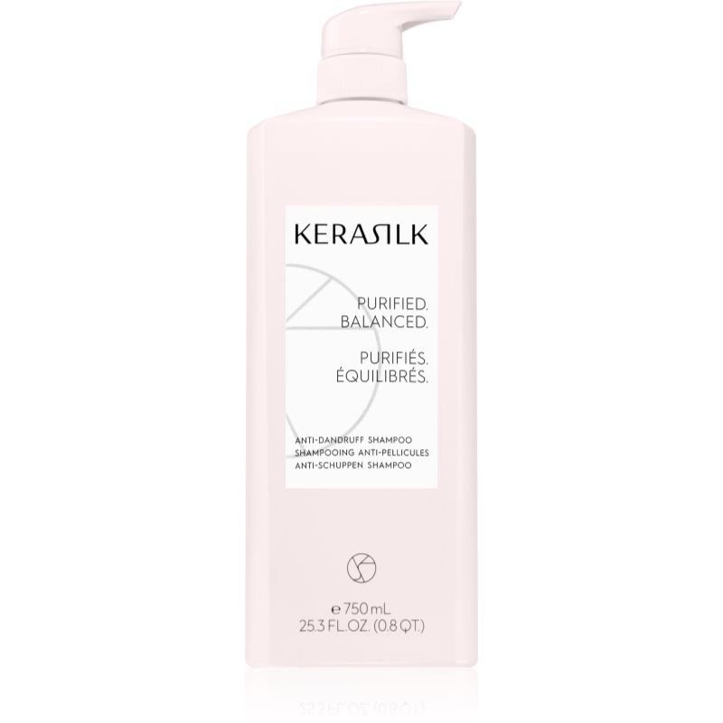 KERASILK Essentials Anti-Dandruff Shampoo finom állagú sampon korpásodás ellen 750 ml