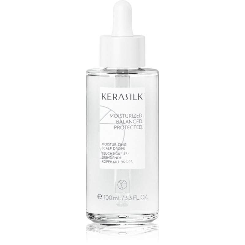KERASILK Specialists Moisturizing Scalp Drops капки за сух и чувствителен скалп 100 мл.