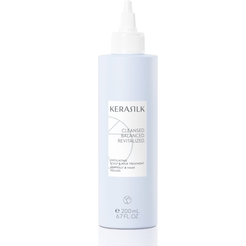 KERASILK Specialists Exfoliating Scalp & Hair Treatment pre-shampoo nourishing treatment with an exfoliating effect 200 ml