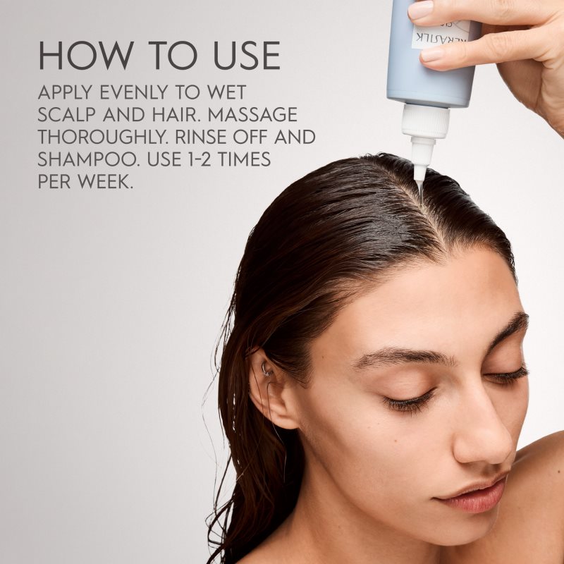 KERASILK Specialists Exfoliating Scalp & Hair Treatment Feuchtigkeitspflege zur Nutzuung vor der Haarwäsche mit Peeling-Effekt 200 ml (Bild 9)