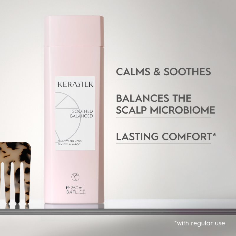 KERASILK Essentials Sensitive Shampoo šampon pro citlivou pokožku hlavy 250 ml (obrázek 3)
