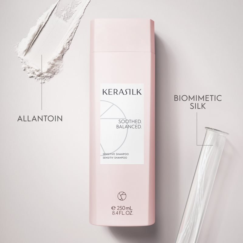 KERASILK Essentials Sensitive Shampoo šampon pro citlivou pokožku hlavy 250 ml (obrázek 10)
