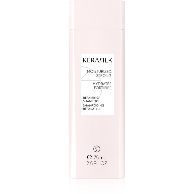 E-shop KERASILK Essentials Repairing Shampoo čisticí a vyživující šampon pro suché a poškozené vlasy 75 ml