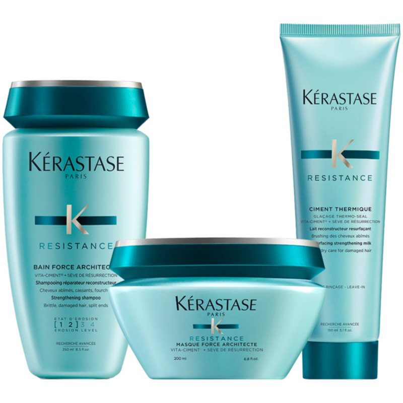 Thumbnail - Kérastase Résistance Ciment Thermique thermoaktive erneuernde Pflege für geschwächtes und beschädigtes Haar 150 ml