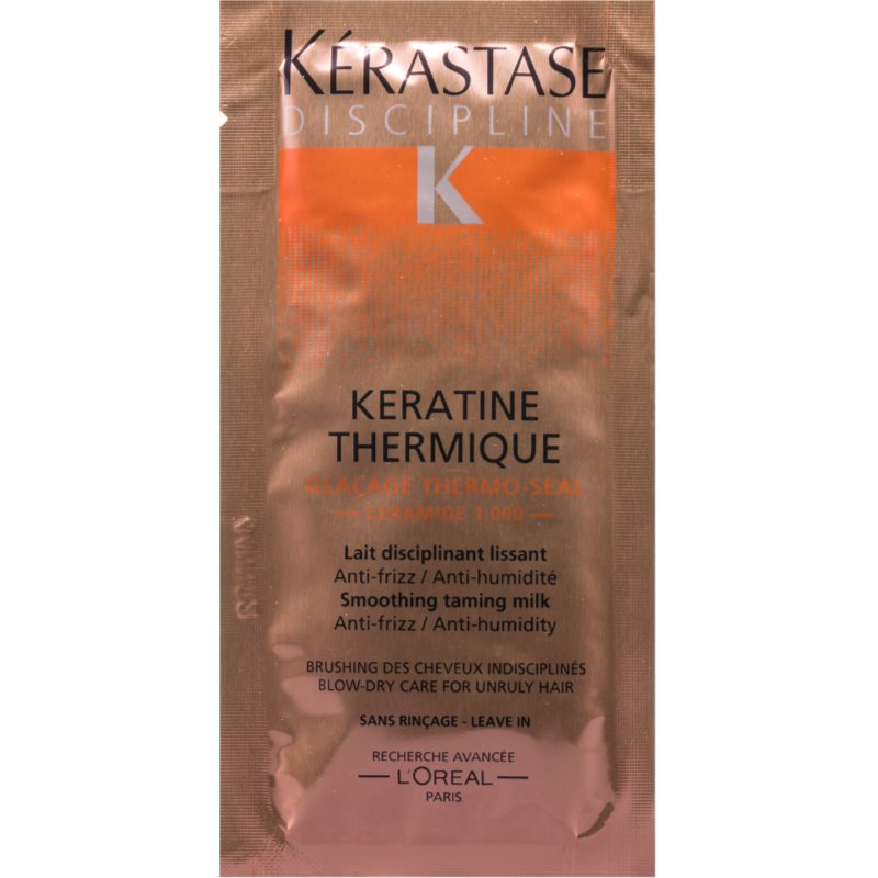 

Kérastase Discipline Kératine Thermique молочко для захисту від дії високих температур для неслухняного та кучерявого волосся