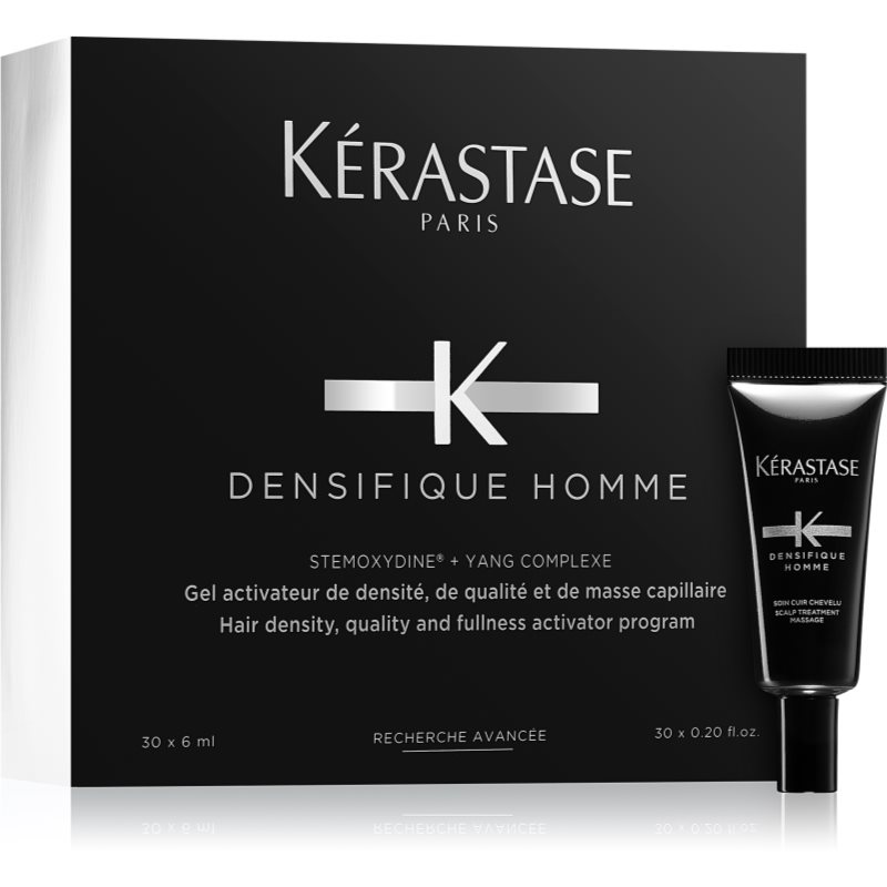 Kérastase Densifique Cure Densifique Homme Kur zur Erhöhung der Haardichte für Herren 30x6 ml