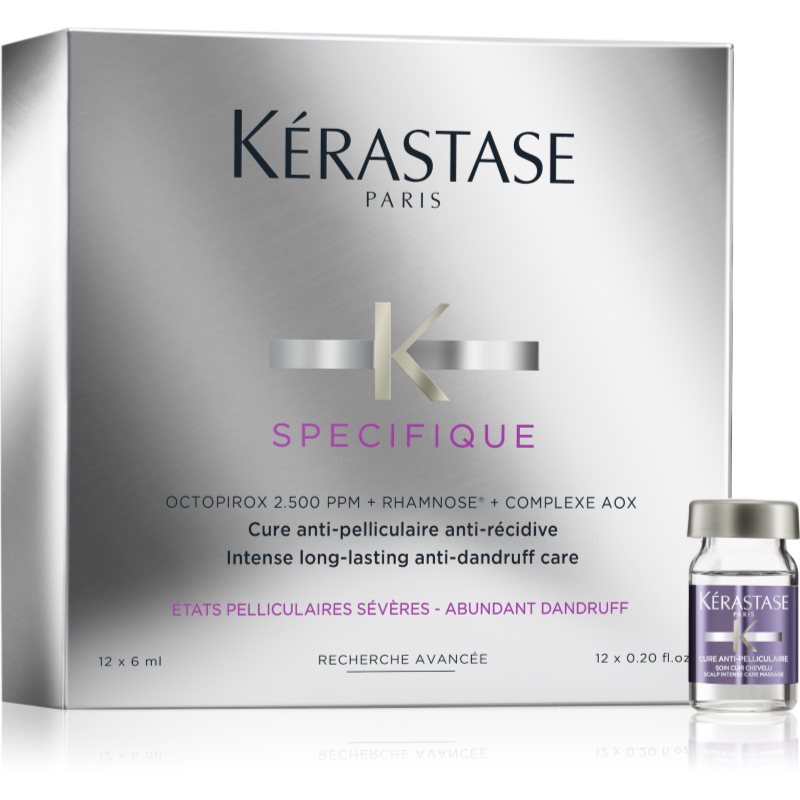 

Kérastase Specifique 4 тижневий інтенсивний догляд проти лупи