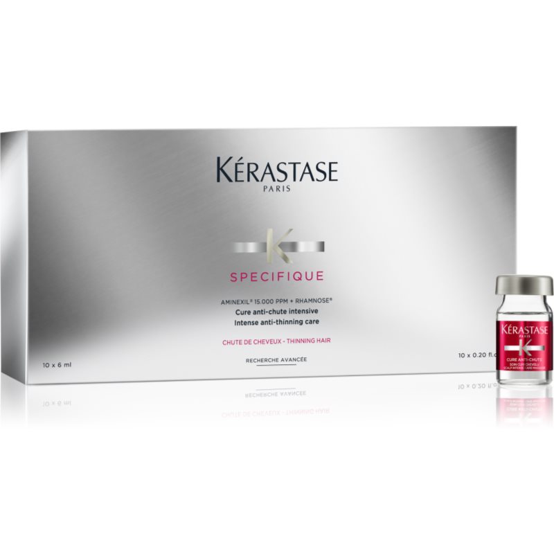 Kerastase Specifique Aminexil Cure Anti-Chute Intensive intensive treatment against hair loss 10 x 6