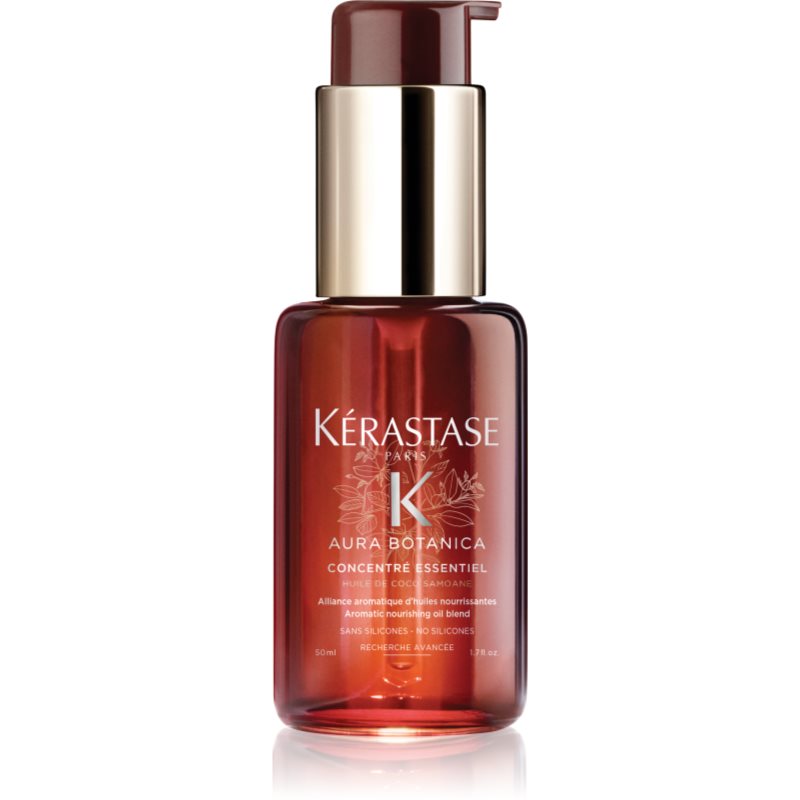 Kérastase Aura Botanica Concentré Essentiel aromatinis maitinamasis aliejus, suteikiantis plaukams žvilgesio 50 ml