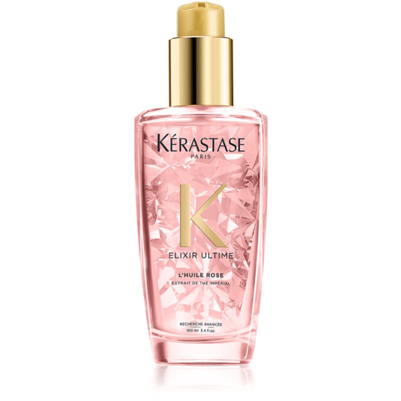 Kerastase Elixir Ultime L'Huile Rose moisturising repairing oil for colour-treated hair 100 ml
