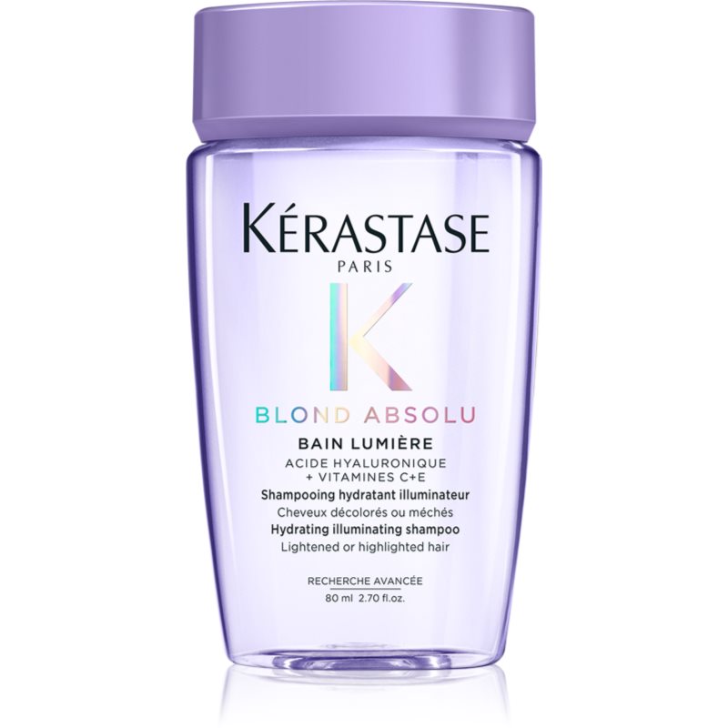 Kérastase Blond Absolu Bain Lumière šamponová lázeň pro zesvětlené nebo melírované vlasy 80 ml