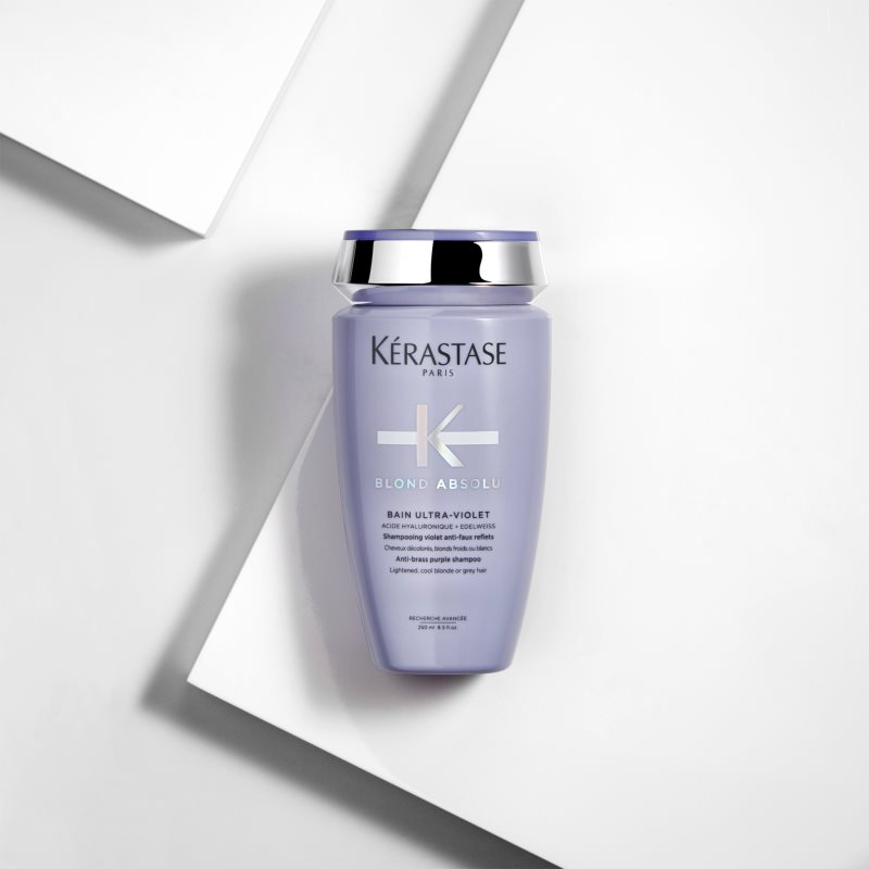 

Kérastase Blond Absolu Bain Ultra-Violet шампунь для освітленого та мілірованого блонд волосся