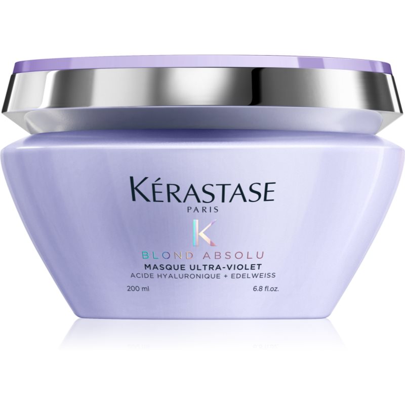 Kérastase Blond Absolu Masque Ultra-Violet Tiefenpflege für blondiertes Haar oder kaltblonde Strähnchen 200 ml