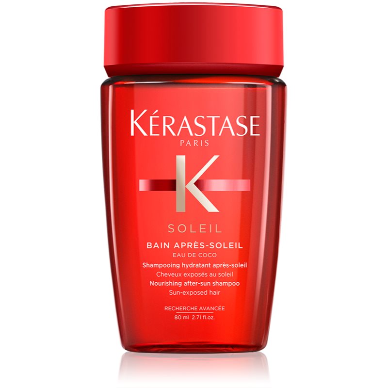 

Kérastase Soleil Bain Après-Soleil зволожуючий шампунь для волосся пошкодженого хлором, сонцем та солоною водою містить UV фільтр