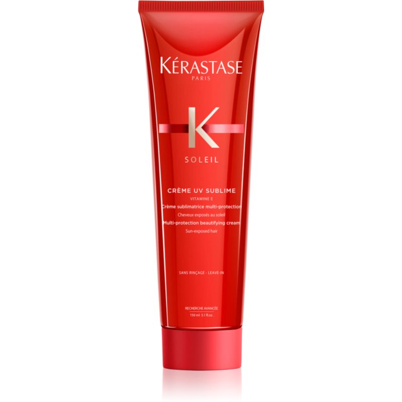 Kérastase Soleil Crème UV Sublime защитен крем за коса увредена от слънце, хлор и солна вода с UV филтър 150 мл.