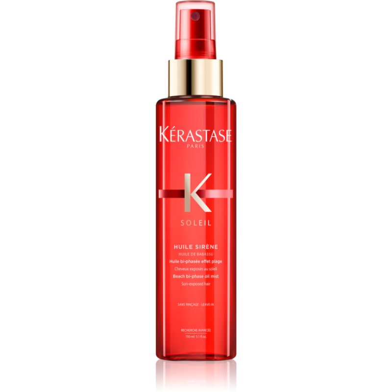 Kérastase Soleil Huile Sirène Hydrating Two-phase Oil Mist For Beach Effect With UV Filter 150 Ml