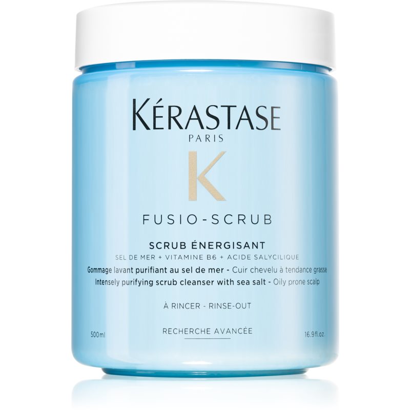 Kérastase Fusio Scrub Énergisant Reinigungspeeling für fettige Kopfhaut 500 ml