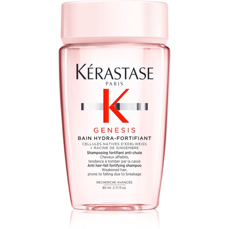 Kérastase Genesis Bain Hydra-Fortifiant vahvistava shampoo heikoille ja oheneville hiuksille 80 ml