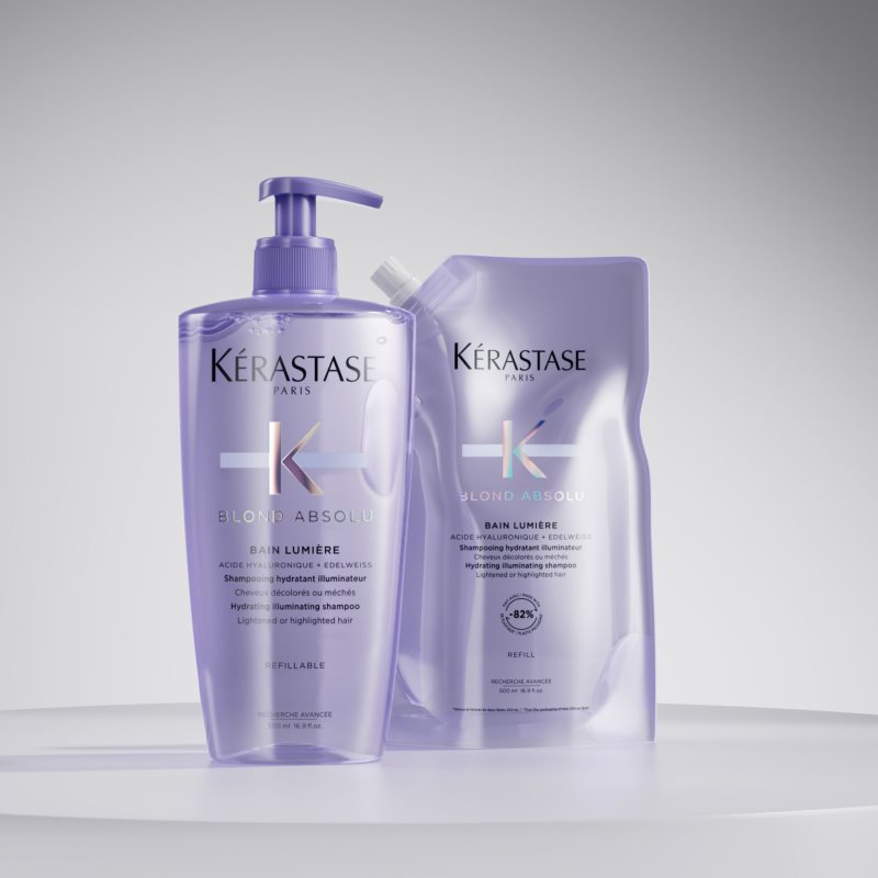 Kérastase Blond Absolu Bain Lumière Shampoo For Bleached Or Highlighted Hair 500 Ml