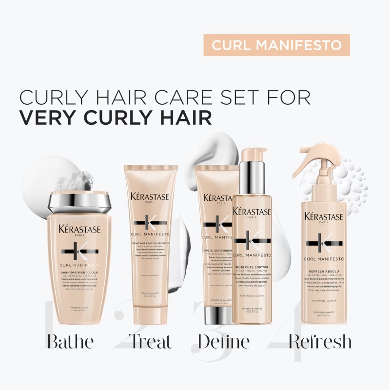 Kérastase Curl Manifesto Fondant Hydration Essentielle hydratačný a vyživujúci kondicionér pre vlnité a kučeravé vlasy 250 ml