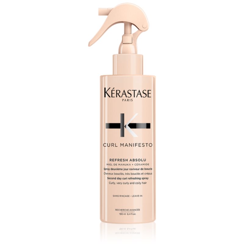 Kérastase Curl Manifesto Refresh Absolu освіжаючий спрей для хвилястого та кучерявого волосся 190 мл